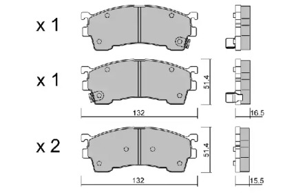 Запчасти для ТО AISIN для MAZDA 626 V Station Wagon (GW) 1.8